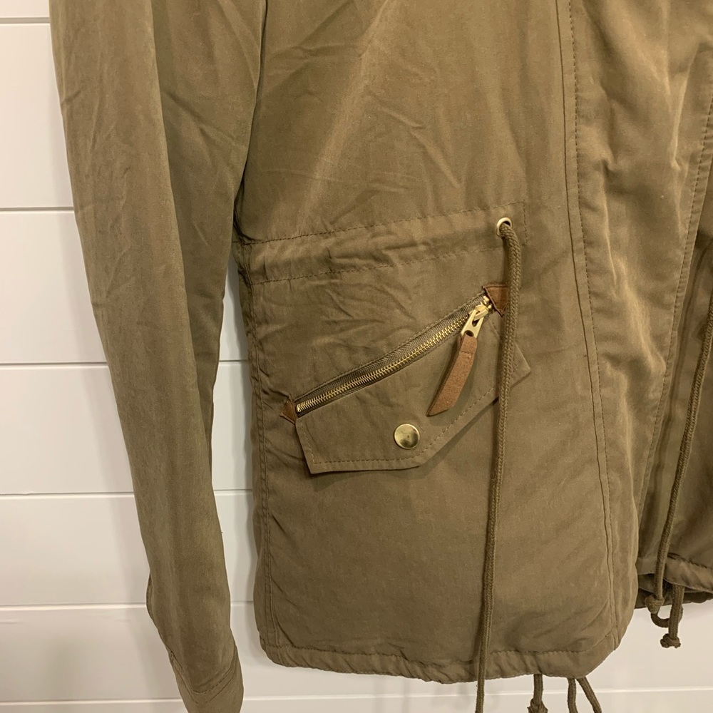NWT Love Tree Olive Green Jacket - Picture 2 of 11